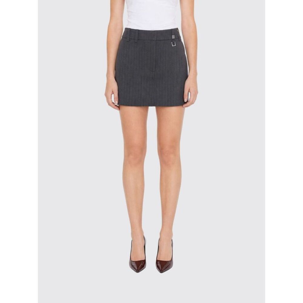 Patrizia Pepe Women Patrizia Pepe Viscose Blend Chevron Pattern Pencil Miniskirt